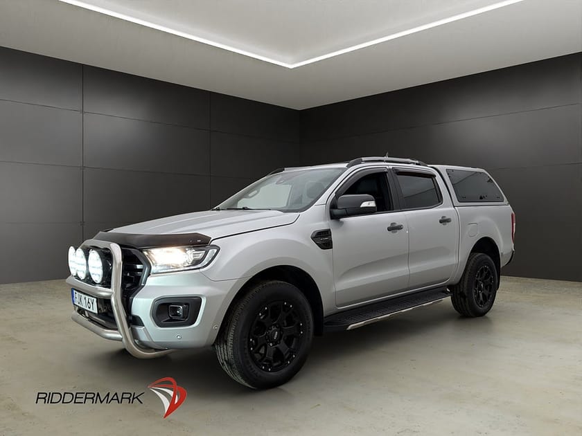 Bild 3 av Ford Ranger Dubbelhytt Wildtrak 213hk 4x4 Ny-Kamrem Värm Drag Lastsläde