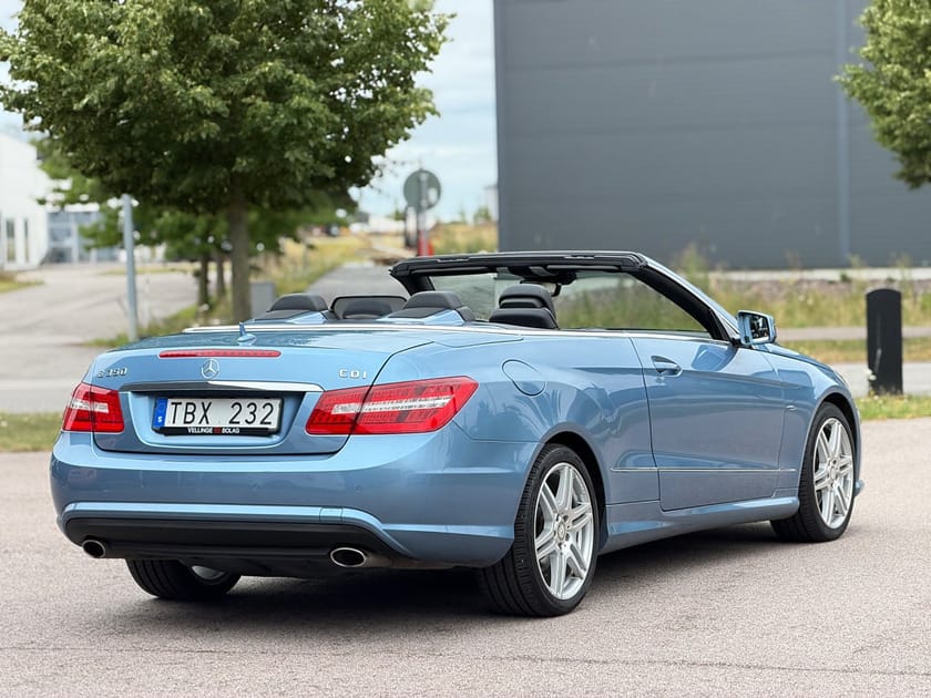Bild 5 av Mercedes-Benz E 350 CDI Cabriolet BE AMG Skinn Navi Ventilerade stolar