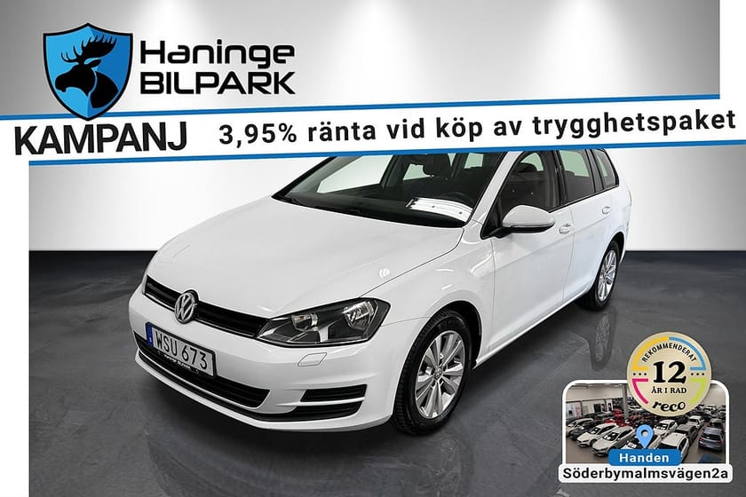Bild 1 av Volkswagen Golf Sportscombi SC 1.2 TSI Masters/SUPERDEAL 3,95%/NY KAMREM/DRAG/ACC