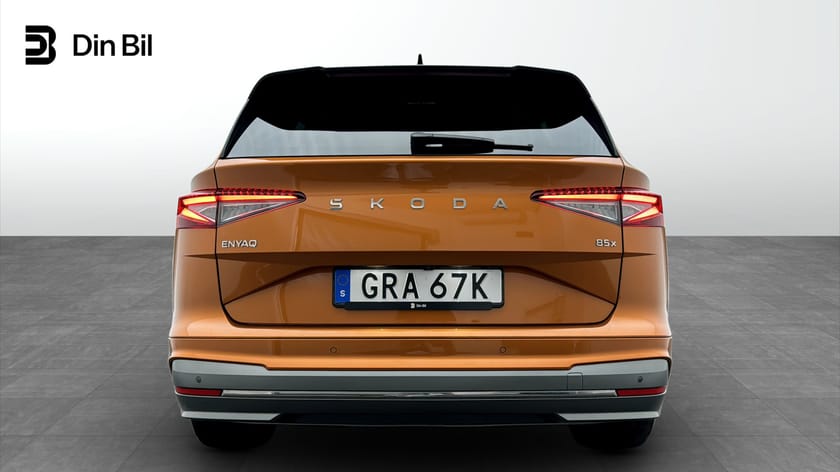 Bild 5 av Škoda Enyaq 85x L&K Drag | Panorama | Läderklädsel