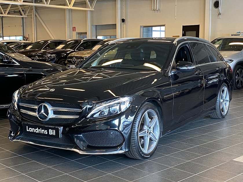 Bild 2 av Mercedes-Benz C 220 T d 220d, 9G-T, AMG-Line, dragkrok