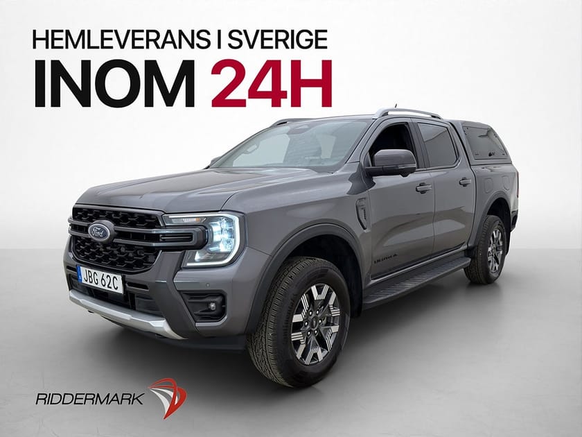 Bild 3 av Ford Ranger PHEV Wildtrak 4WD 279hk 360° Drag B&O moms