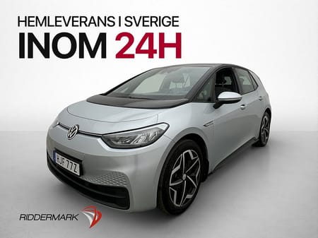 Volkswagen ID.3 Pro S 77 kWh 204hk Värmare CarPlay Rattvärme