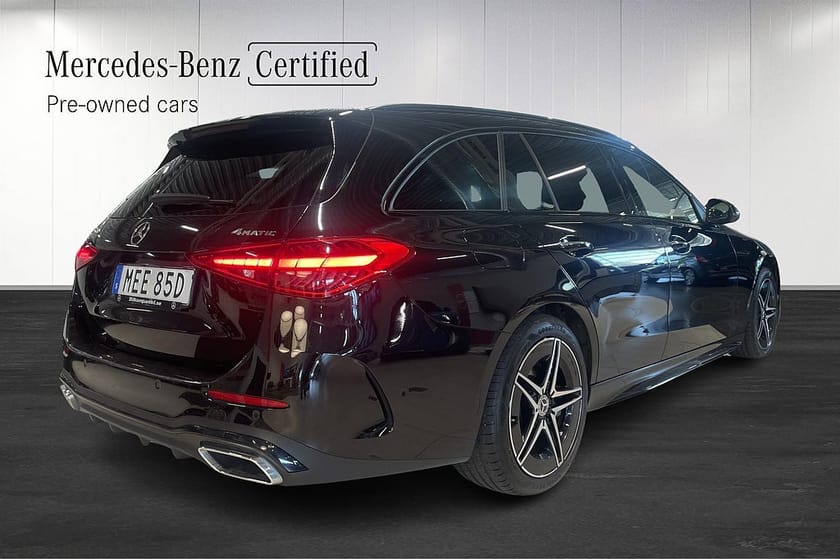 Bild 4 av Mercedes-Benz C 300 T de 4MATIC AMG Line Premium  Moms Drag Burmester
