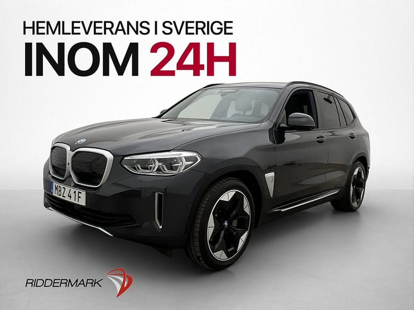 Bild 1 av BMW iX3 286hk Pano H/K HUD Skinn Drag 360° Cockpit