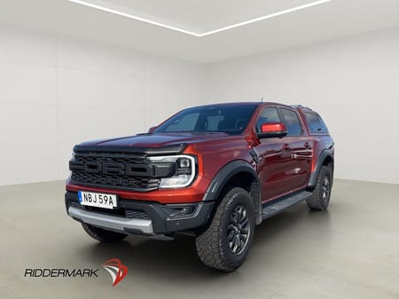 Ford Ranger Raptor 292hk 4x4 Cockpit B&O Kåpa CARPLAY Moms