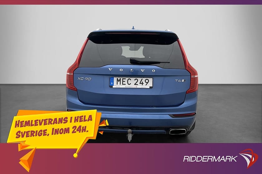 Bild 5 av Volvo XC90 T6 320hk AWD R-Design B&W 7-Sits Pano Drag VOC