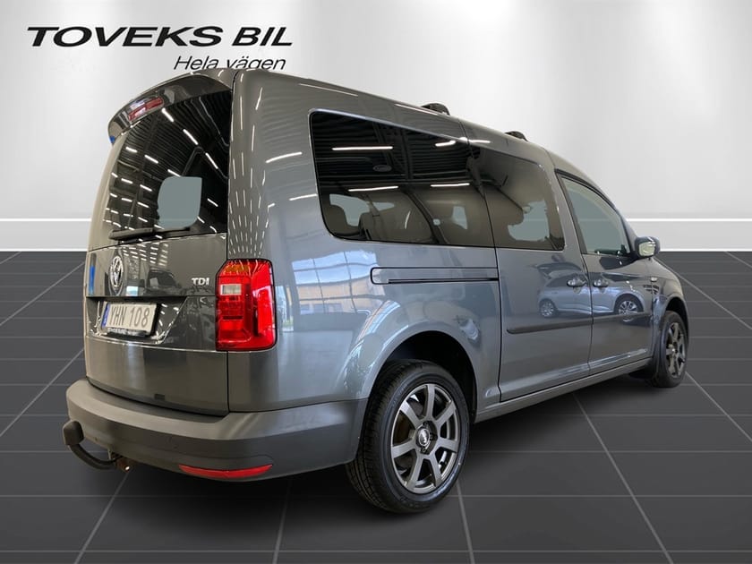 Bild 3 av Volkswagen Caddy Maxi Life 7-Seater lång 7-sits, värmare, dragkrok