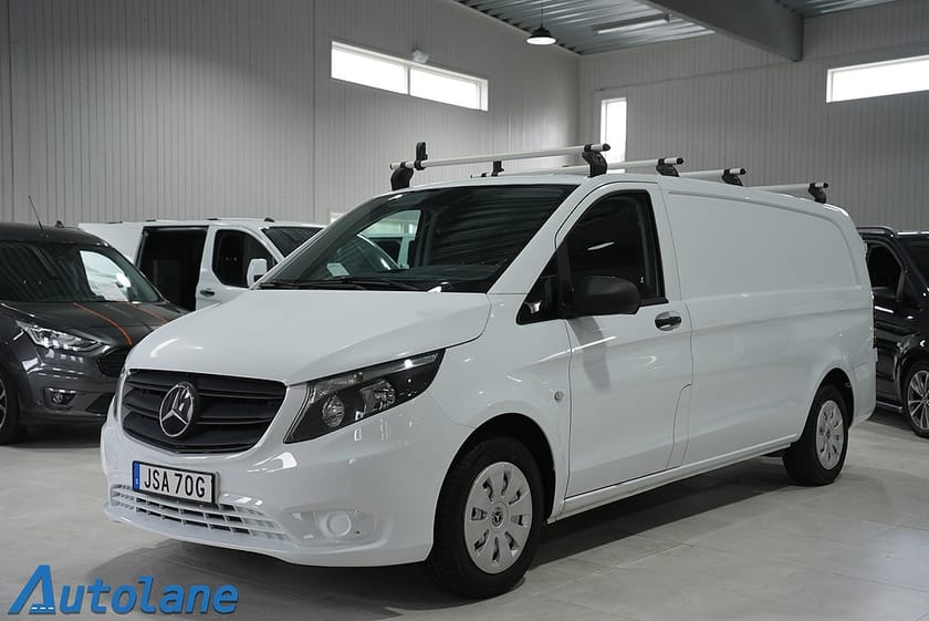 Bild 1 av Mercedes-Benz Vito 110 CDI 2.8t Inredning,Väramre,Kamera,Drag,Carplay,3sit