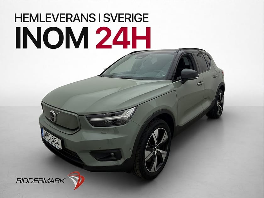 Bild 3 av Volvo XC40 P6 Recharge Pro 360 Värm Panorama H/K CarPlay Drag