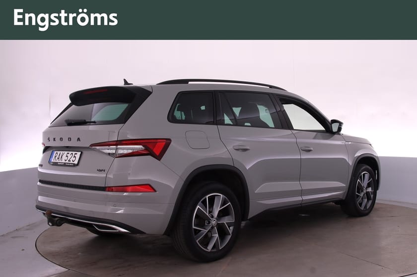 Bild 4 av Škoda Kodiaq SPORTLINE 2,0 TSI 190 HK 4x4 DSG Drag Värmare
