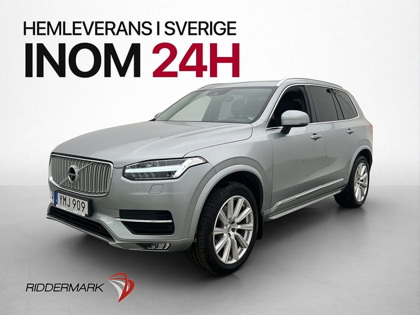 Bild 3 av Volvo XC90 T6 AWD Inscription 7-Sits HUD 360° VOC Värm Drag