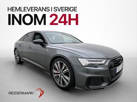 Audi A6 Sedan 55 TFSI e quattro Q 367hk S Line Pano HD-Matrix Kamera