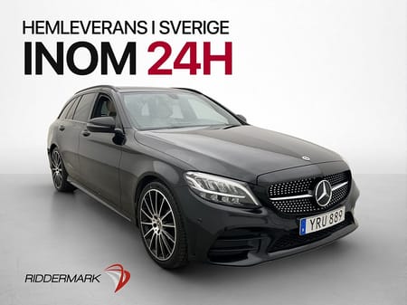 Mercedes-Benz C 200 T C200 184hk AMG Pano Kamera Navi Skinn Drag