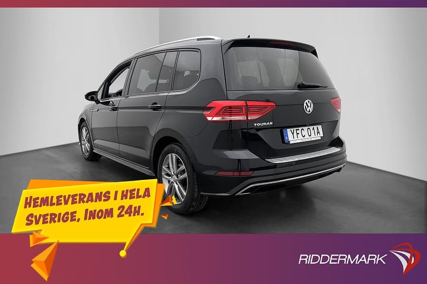 Bild 5 av Volkswagen Touran 7-seater 1.5 TSI 150hk R-Line 7-sits Kamera Drag