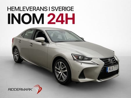 Lexus IS 300h IS300H Executive Skinn Kamera Navi Rattvärme P-Sensor