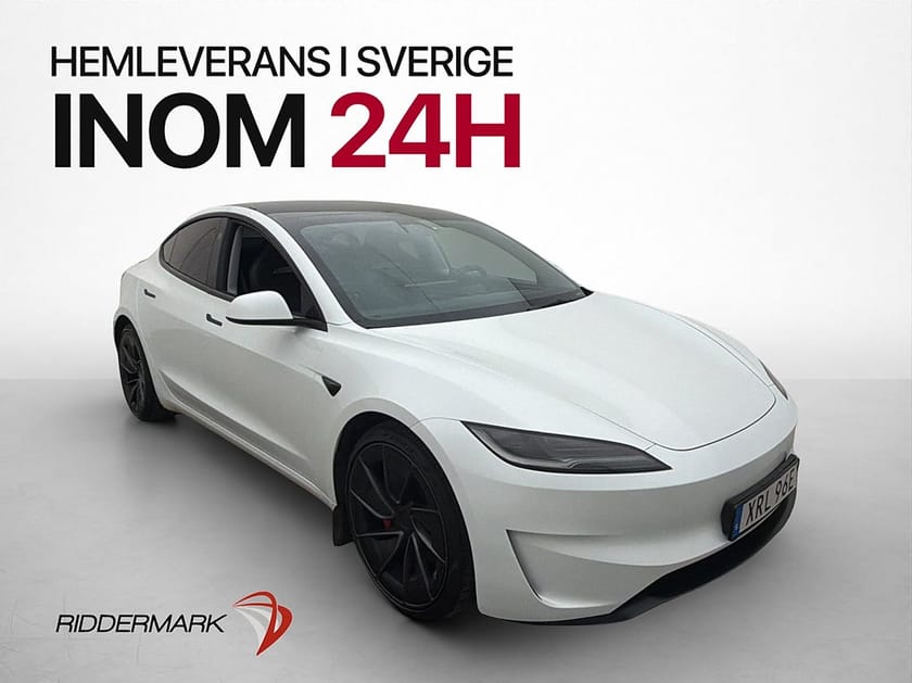 Bild 3 av Tesla Model 3 Performance Autopilot Värmepump MOMS