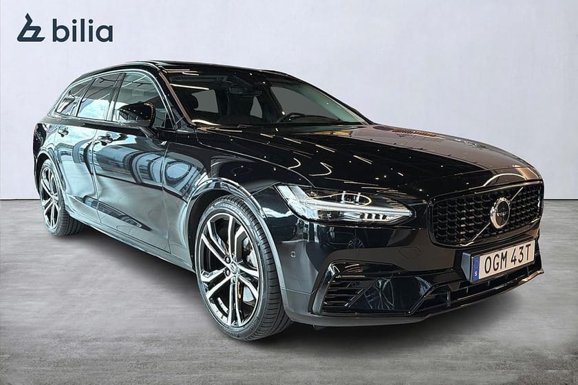 Bild 2 av Volvo V90 Recharge T8 AWD Ultimate Dark | Pano | Massage | Drag