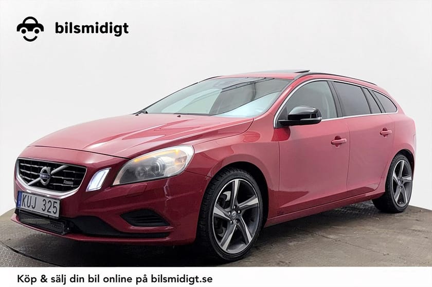 Bild 1 av Volvo V60 D4 AWD R-Design Drag Läder Taklucka Keyless Värmare 163hk