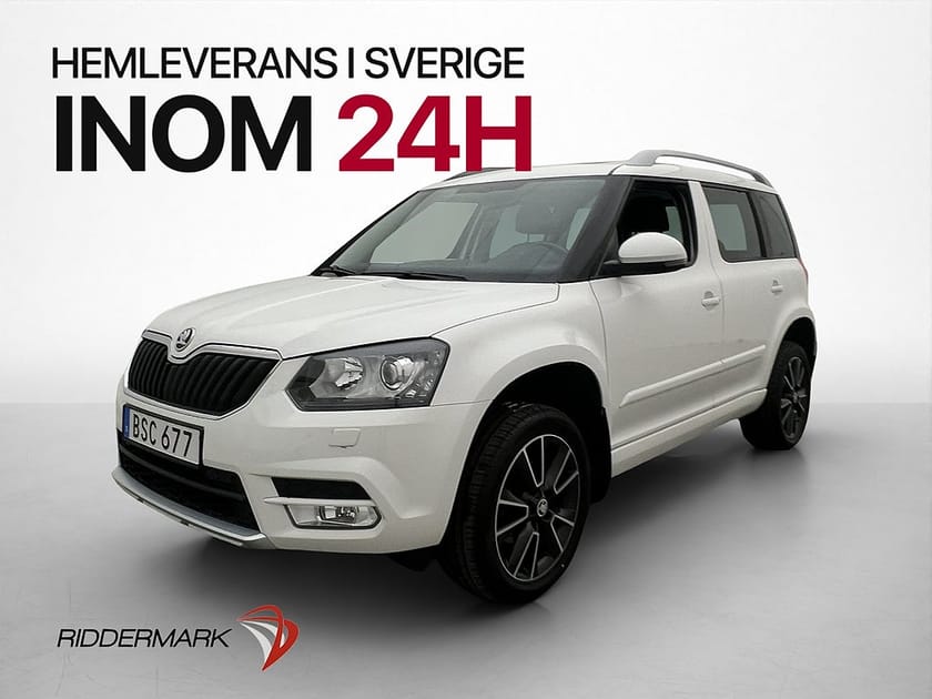 Bild 1 av Škoda Yeti Skoda 1.4 TSI 122hk Drivers Edition Pano Kamera Navi