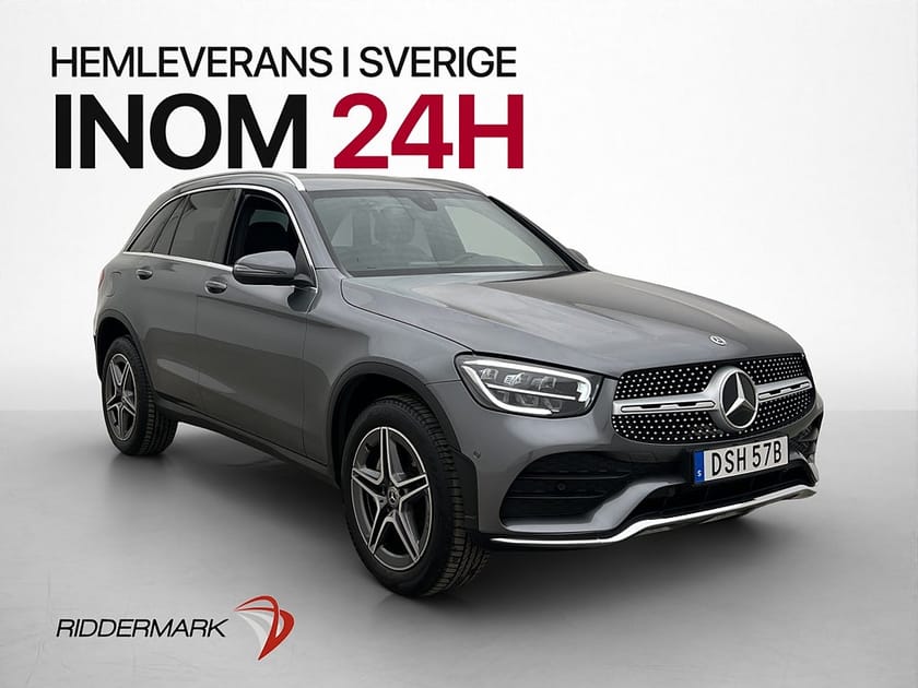 Bild 1 av Mercedes-Benz GLC 300 e 4MATIC 4M 320hk AMG Värmare Cockpit Drag