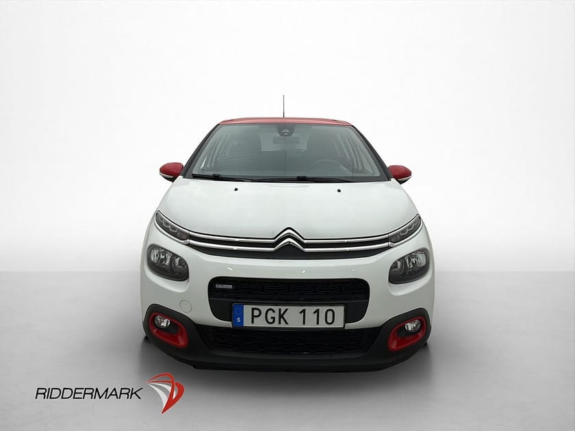 Bild 2 av Citroën C3 1.2 82hk FEEL P-Sensorer CarPlay Farthållare