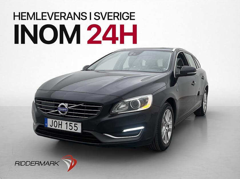 Bild 1 av Volvo V60 D4 181hk Ocean Race Värmare Sensorer Skinn Elstol