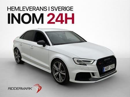 Audi RS 3 Sedan RS3 Quattro 400hk Skinn B&O Navi Cockpit