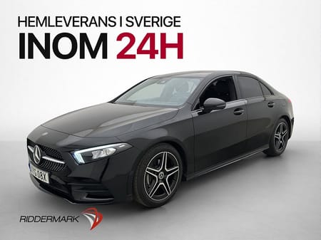 Mercedes-Benz A 180 Sedan A180 136hk AMG Kamera CarPlay SV-Såld