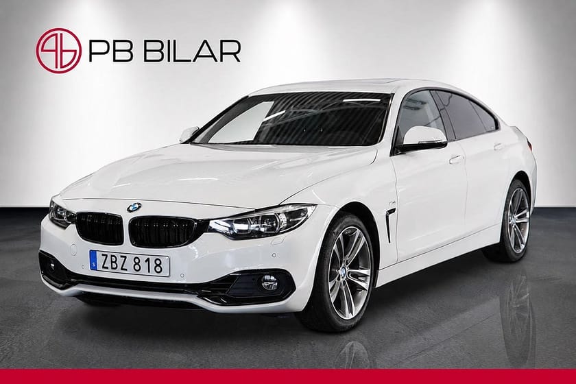 Bild 1 av BMW 430i xDrive Gran Coupé Sport line HIFI Taklucka Läder
