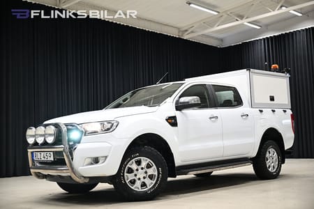 Ford Ranger Dubbelhytt 2.2 TDCi 160HK Automat|Dubbelhytt|Kåpa|Släde|Leasbar