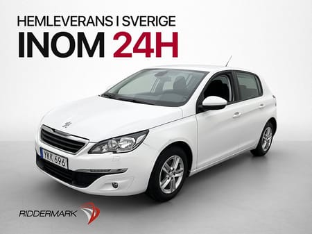 Peugeot 308 120hk Active P-Sensorer Bluetooth 0.36l/mil