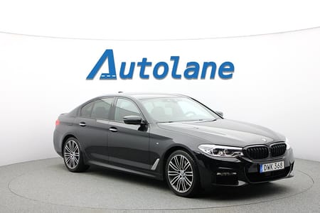 BMW 530i xDrive Sedan M Sport Värmare,H/K,HUD,Drag,360°,GPS,19"