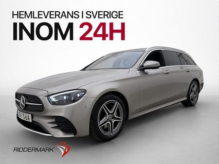 Mercedes-Benz E 220 T d 4MATIC 4M AMG Pano Burm Wide Skinn Drag 360