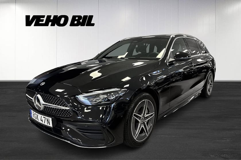 Bild 1 av Mercedes-Benz C 300 T de 4MATIC C300 4MATIC, AMG Line, Drag, Minnespaket