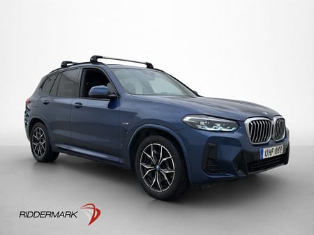 BMW X3 xDrive30e 292hk M Sport CarPlay Kamera Drag MOMS