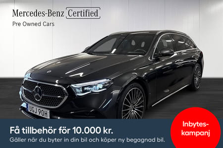 Mercedes-Benz E 300 T e AMG-Line Dragkrok 360-Kamera