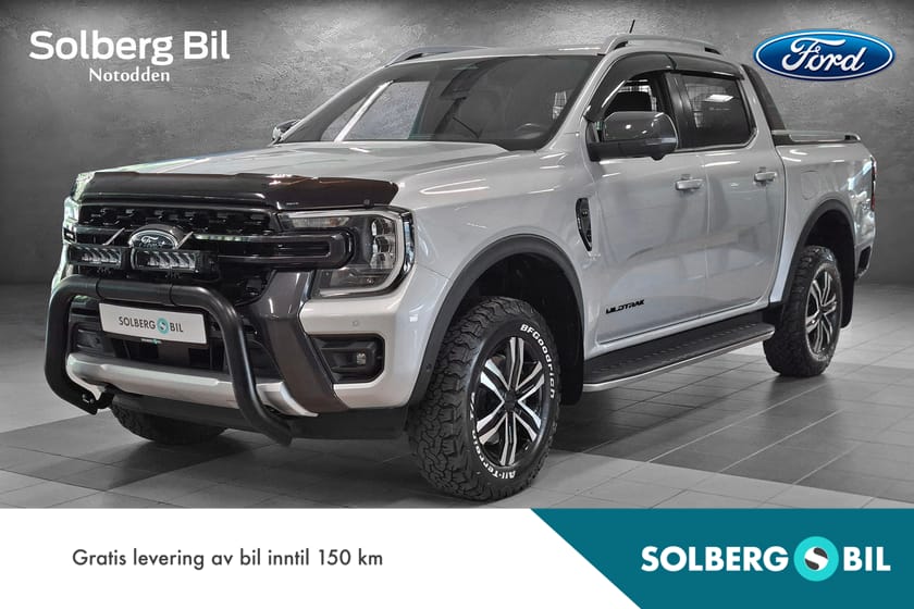 Bilde 1 av Ford Ranger Dobbelcab V6 (240hk)/Wildtrak/Webasto/B&O/ACC/360/H.Feste++