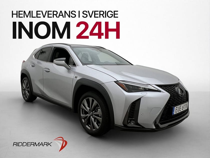 Bild 1 av Lexus UX 250h 184hk F Sport Kamera Skinn Rattvärme Navi Drag