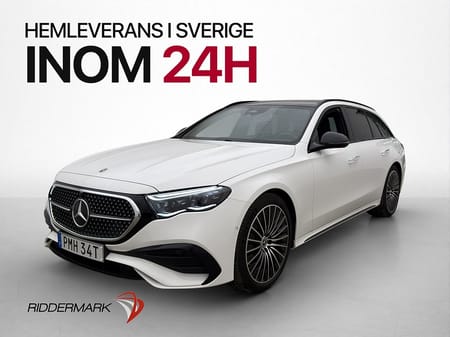Mercedes-Benz E 300 T e E300 AMG Pano Burmester-4D 360° Skinn Drag