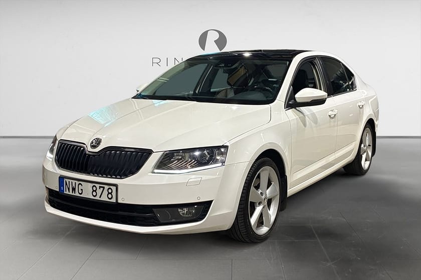 Bild 1 av Škoda Octavia 1.8 TSI 180 HK DSG ELEGANCE DRAG NAVI M&K SKINN 18"