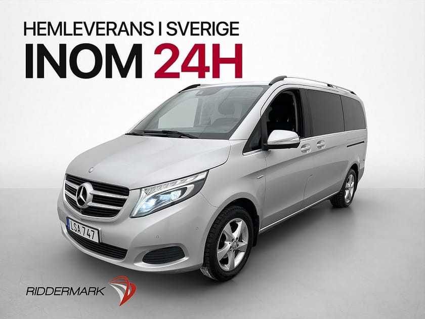 Bild 1 av Mercedes-Benz V 220d 3.1t 220 Avantgarde Värm Dragkrok Kamera Skinn