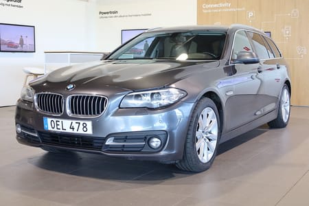 BMW 520d xDrive Touring AUT Sportpaket Drag PDC Rattvärme Läder