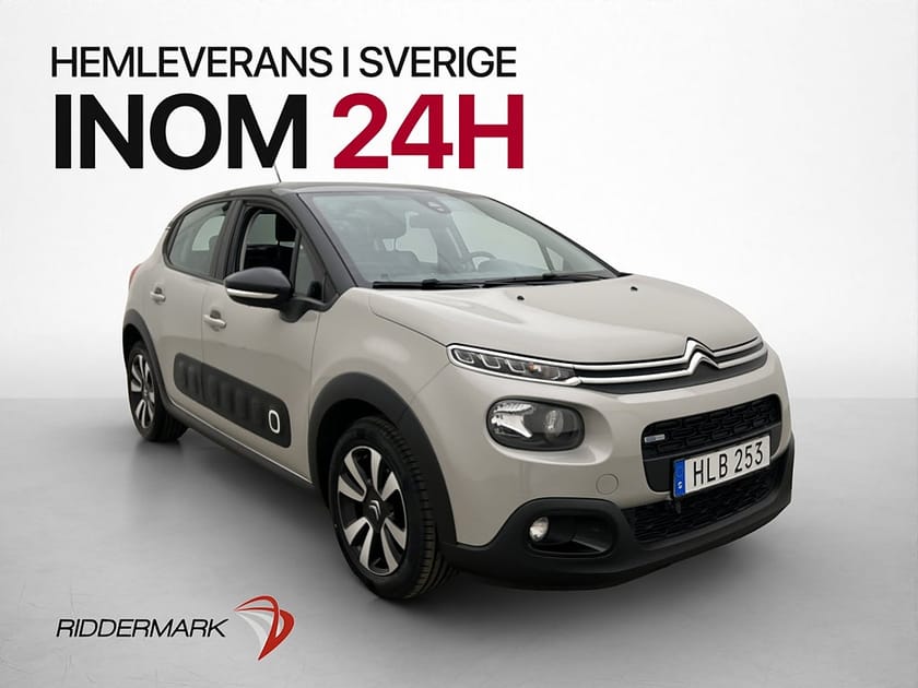 Bild 1 av Citroën C3 1.2 PureTech 110hk M-Värmare Sensorer Farthållare