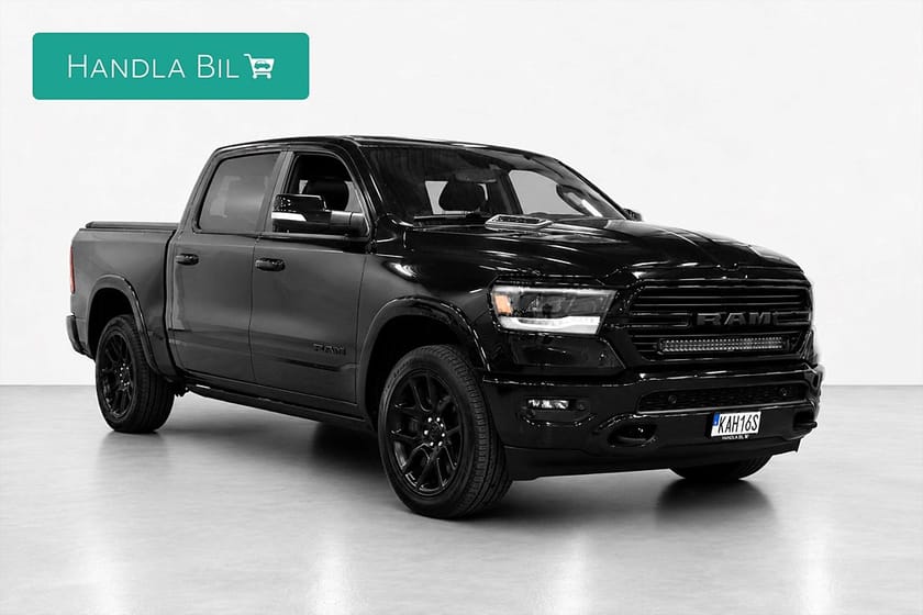 Bild 4 av RAM 1500 Crew Cab 5.7 V8 HEMI 4x4 Laramie Night Edition Drag Pano Luft Moms