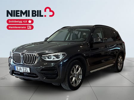BMW X3 xDrive30e PLUG-IN Drag S&V-däck Bkamera HiFi-ljud Navi