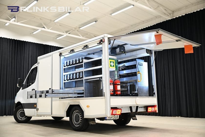 Bild 5 av Mercedes-Benz Sprinter 316 CDI Chassi Servicebil|Påbyggnad|Inredning|MktUtrustning