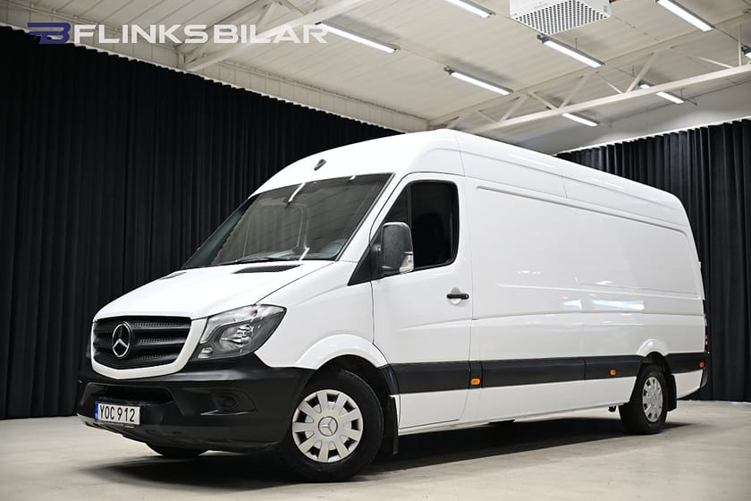 Bild 1 av Mercedes-Benz Sprinter 316 BlueTEC Skåpbil Maxi L4 Automat|Drag|Värmare|Långskåp|EnÄgare