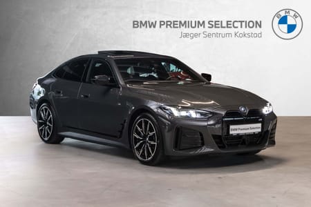BMW i4 M50 xDrive Gran Coupé Fully Charged LCi Soltak H/K