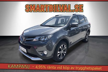 Toyota RAV4 2.0 Dual  AWD Edition Feel Aut Skinn